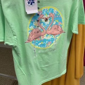It's a Girl Thing. Youth Tee, Flamingo